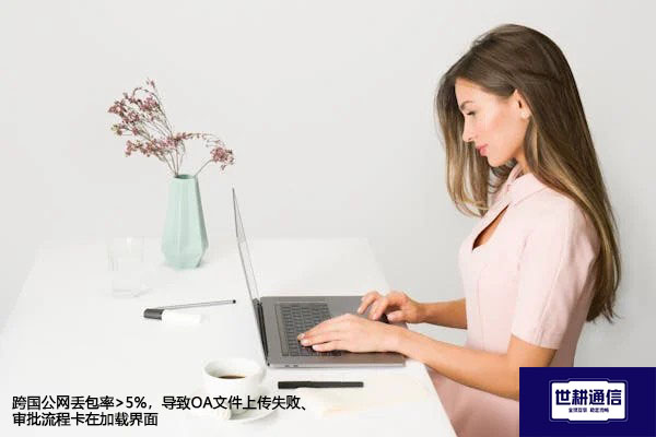 跨国公网丢包率>5%，导致OA文件上传失败、审批流程卡在加载界面-- 解决方案//世耕通信全球ERP、OA办公专网专线