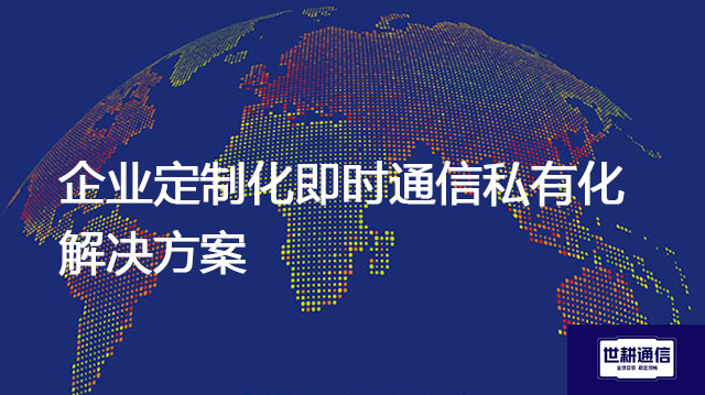 企业定制化即时通信私有化--解决方案//世耕通信  即时通讯（IM）私有化部署