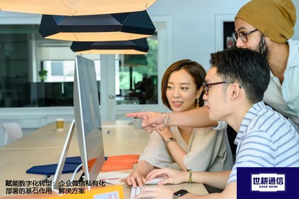 赋能数字化转型：企业微信私有化部署的基石作用  --解决方案//世耕通信  即时通讯（IM）私有化部署