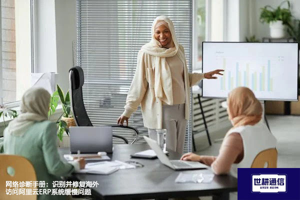 网络诊断手册：识别并修复海外访问阿里云ERP系统缓慢问题--解决方案//世耕通信全球办公专网专线